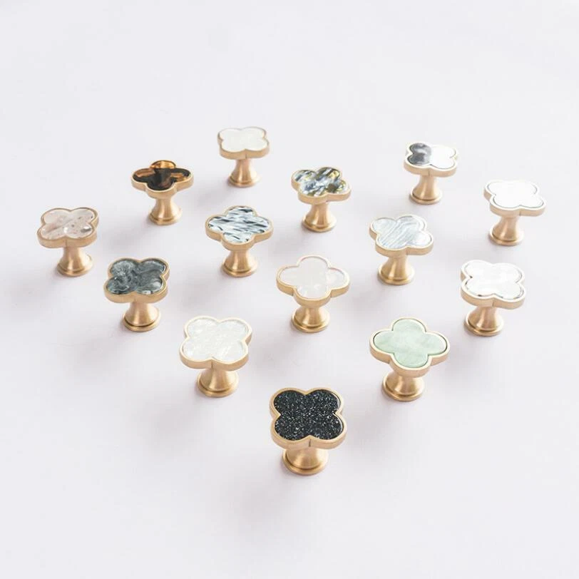 Möbelknopf Möbelgriffe Luxus Messing Schrank Schubladen KNÖPFE Möbelknauf - Bild 2 von 4