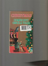 Christmas Comes But Once Per Year (VHS, 1995, Valencia Entertainment) SEALED
