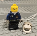 Lego MINIFIGURE- Town World City Police Patrol man Wc023.  Lot67 — photo 3
