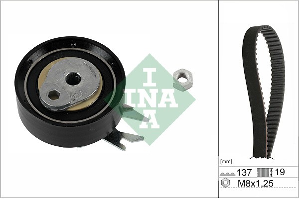 Zahnriemensatz FÜR Seat Cordoba (6K1, 6K2) - Schaeffler INA 530 0167 10-image