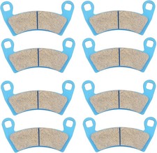 Front Rear Brake Pads Ceramic For Polaris Rzr Xp S4 1000 900 2014 2015 2016