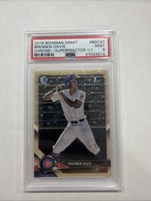 2018 Bowman Draft Chrome Brennen Davis #BDC-47 Superfractor #1/1 PSA 9 Mint