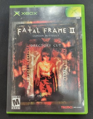Fatal Frame II Director's Cut Xbox, No Manual, Minor Scratches, NOT Tested!