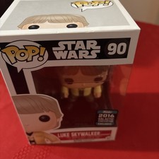 Funko POP! Star Wars Luke Skywalker #90 - 2016 Galactic Convention w/Protector
