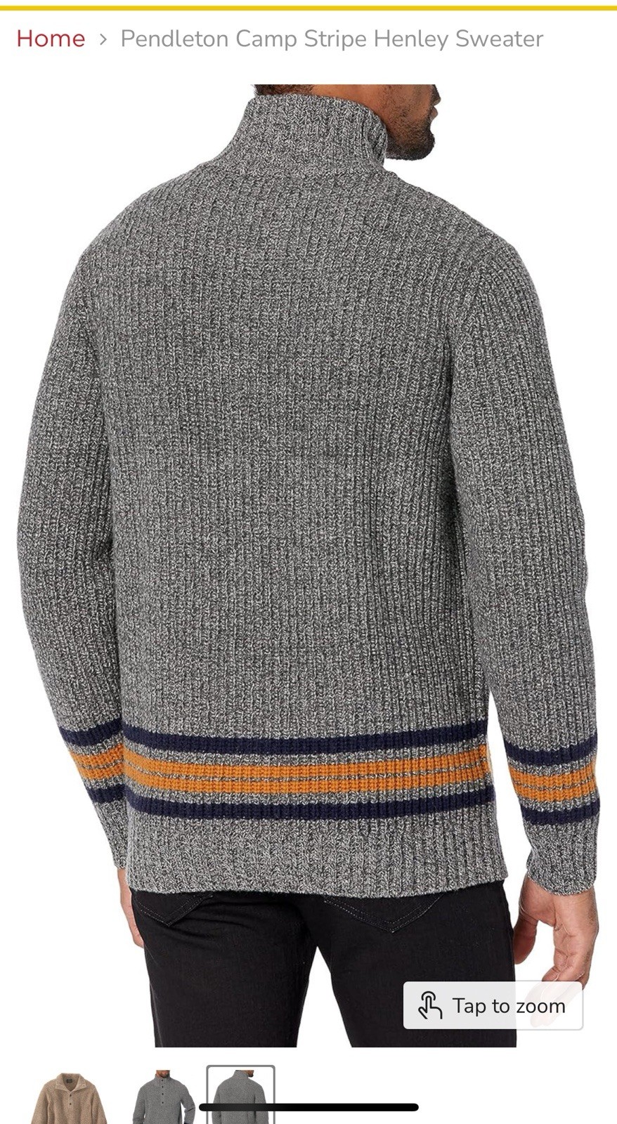 Pendleton Camp Sweater - image 2