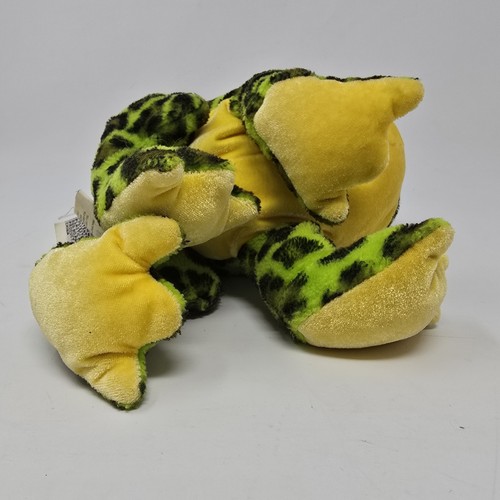 Ganz Webkinz Bullfrog 8" Plush Stuffed Toy Animal Spotted Green Yellow - Picture 6 of 8