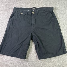 Banana Republic Men's Size 34 Black Shorts 9.5 in Inseam Stretch Casual