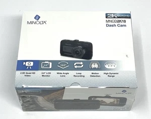 Minolta Dash Cam Quad HD New