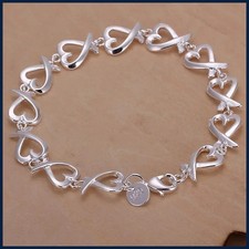 925 Sterling Silver Women Wedding Lady Cute N...