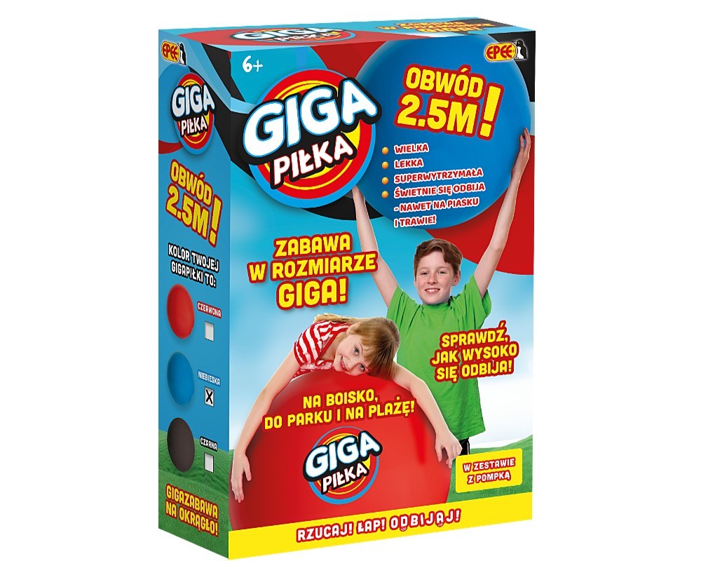 5905896603982 Гигантский мяч для игры в шпагу синего цвета