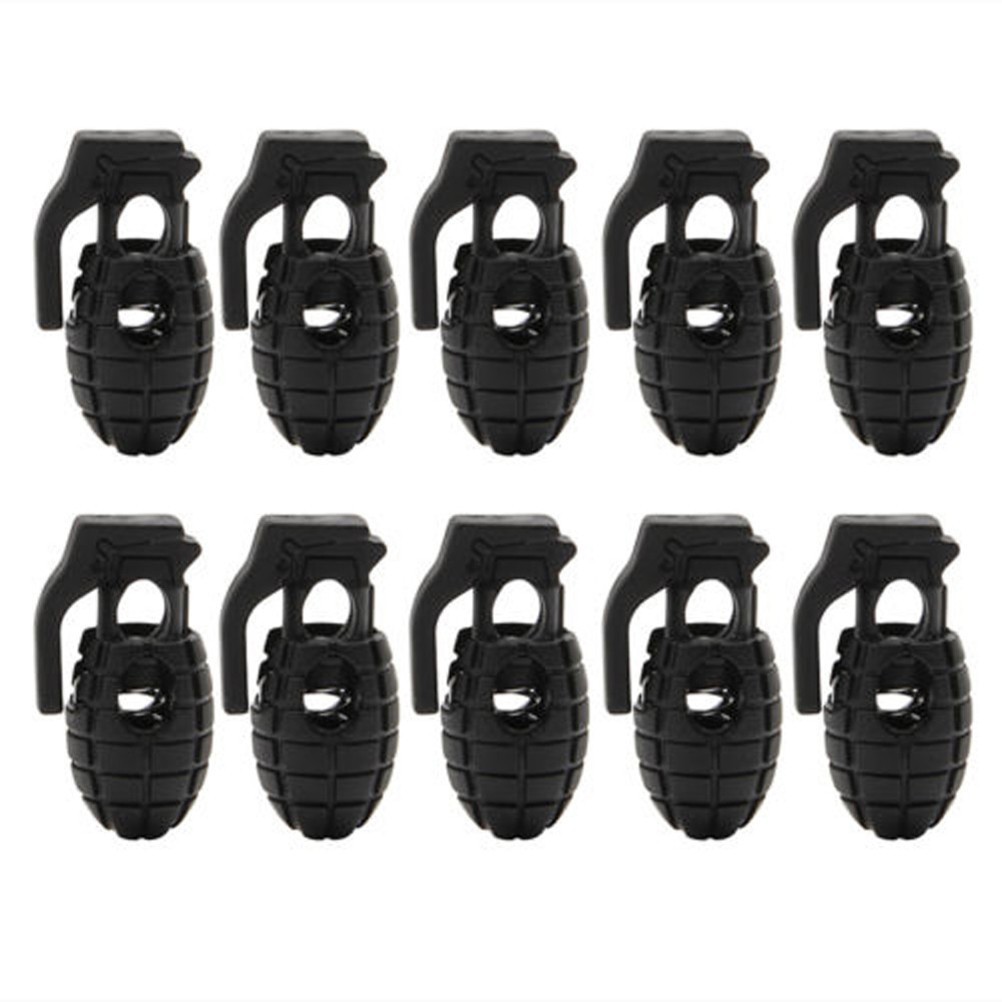 10 Pcs Shape Buckle Shoe Accessory Clip Polyester Clips Shoelace