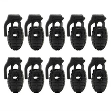 10 Pcs Shape Buckle Shoe Accessory Clip Polyester Clips Shoelace