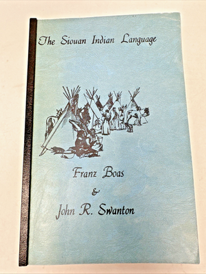 #ad The Siouan Indian Language Franz Boas John Swanton 1978 Book Dakota Teton Santee $79.99