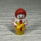 Vintage Fisher Price Little People Ronald McDonald Figure McDonald's Clown