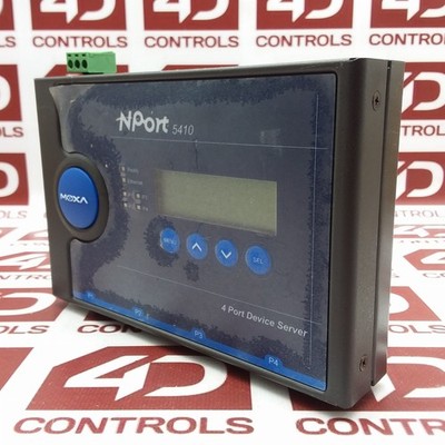 NPORT-5410 | Moxa | Serial Device Server, 4-Port, 12-48VDC, DB9 Male, Used