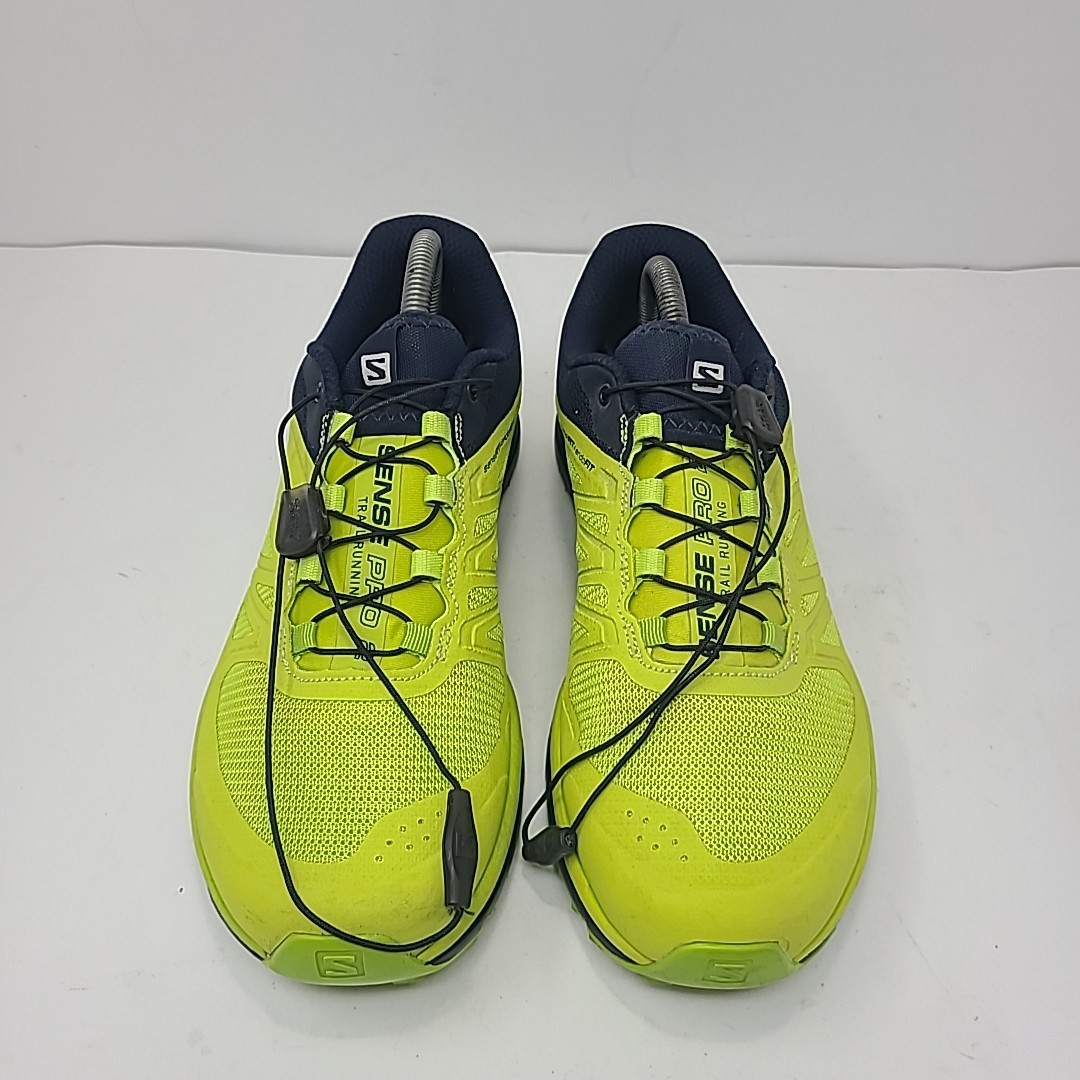 Scarpe da trail running Salomon Sense Pro 2 da uomo taglia 8 5 verde fluo blu BELLE