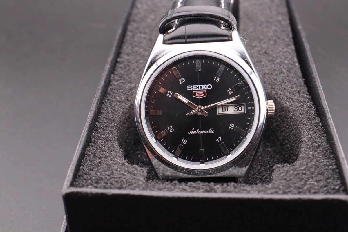 Vintage Seiko 5 Automatic 6309A Japan Made Men's Wrist Watch, Day