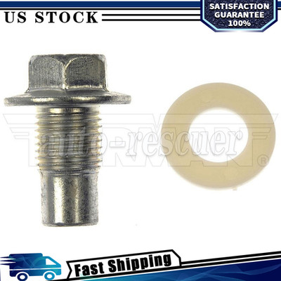 Dorman - Autograde 1PCS Engine Oil Drain Plug Fits Chevrolet Corvette Del Ray DJ