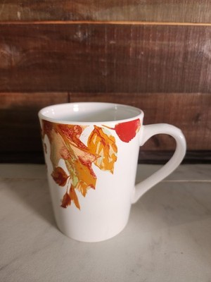 Royal Norfolk Autumn Leaves Pattern 14 Oz Oversized Coffee/Tea Mug