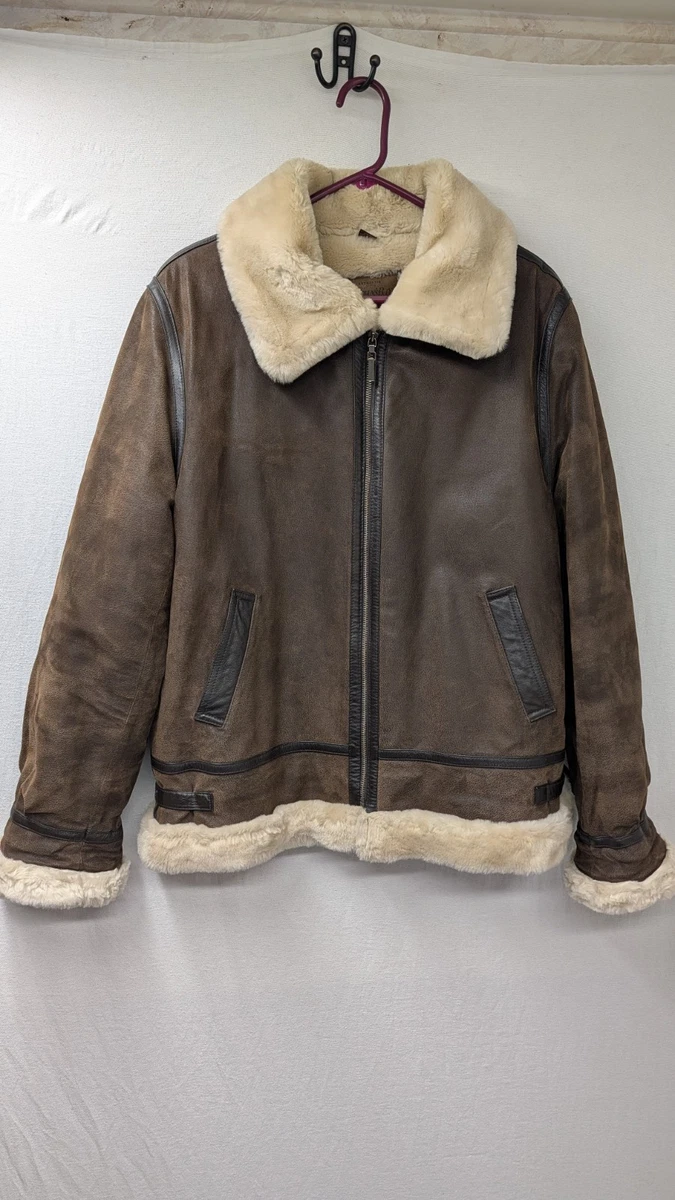 St. John's Bay Leather Outer Shell Brown Coats, Jackets & Vests