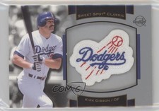2003 Upper Deck Sweet Spot Classic Souvenir Logo Kirk Gibson #P-KG1 Patch 7bt