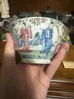 Antique Vintage Chinese  Porcelain 12 Flower God Tea Cup Bowl Has Lost Handle — photo 6
