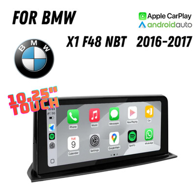 PEMP Wireless Carplay 10.25'' Linux Touch Display for BMW X1 F48 NBT 2016-2017