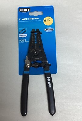 HART 6'' WIRE STRIPPER TOOL 10-TO -20 AWG (0.8 TO 2.6 mm) HHPWWS600 BRAND NEW