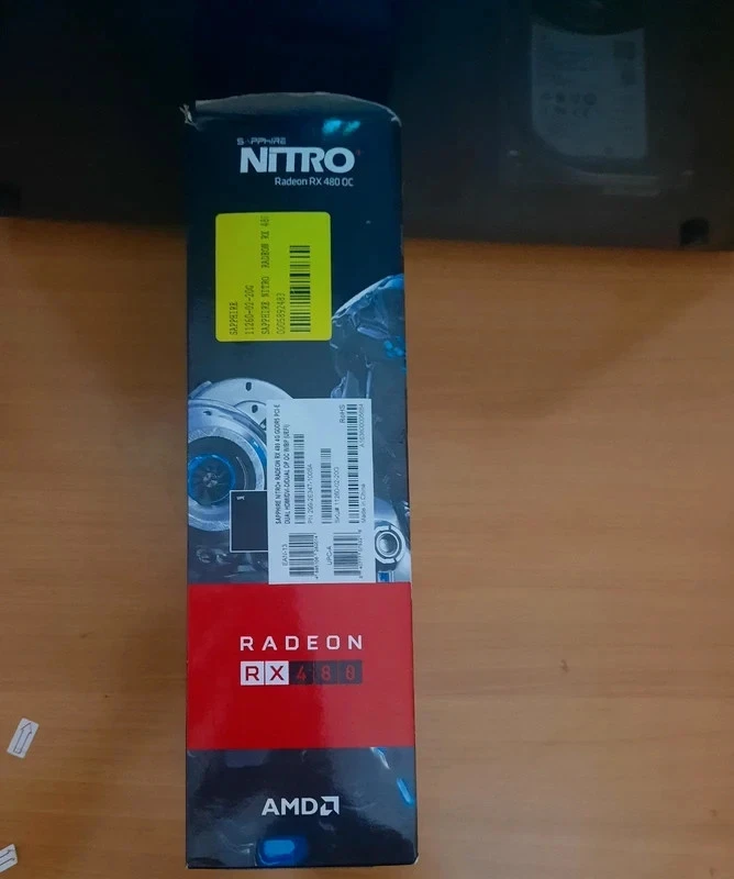 SAPPHIRE Radeon Nitro Rx 480 4GB GDDR5 scheda video in ottime condizioni - Immagine 2 di 4