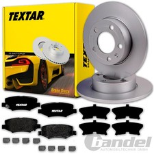 TEXTAR BREMSSCHEIBEN 316mm + BELÄGE HINTEN für DODGE NITRO + JEEP CHEROKEE KK