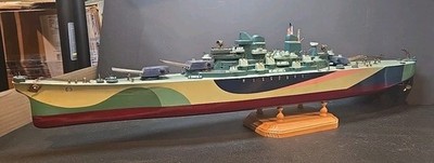 A1 Missouri Wooden Battleship See Details For Info! US Seller 
