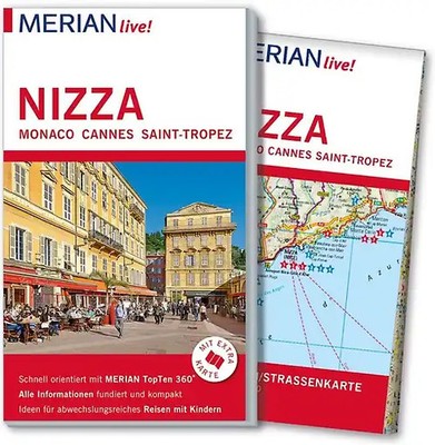 MERIAN live! Reiseführer Nizza Monaco Cannes Saint-Tropez ZUSTAND SEHR GUT