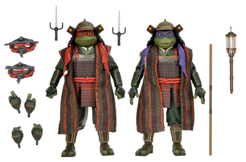 Tmnt Movie Teenage Mutant Ninja Turtles Donatello Raphael Leonardo Michel Ange - Photo 3 sur 7