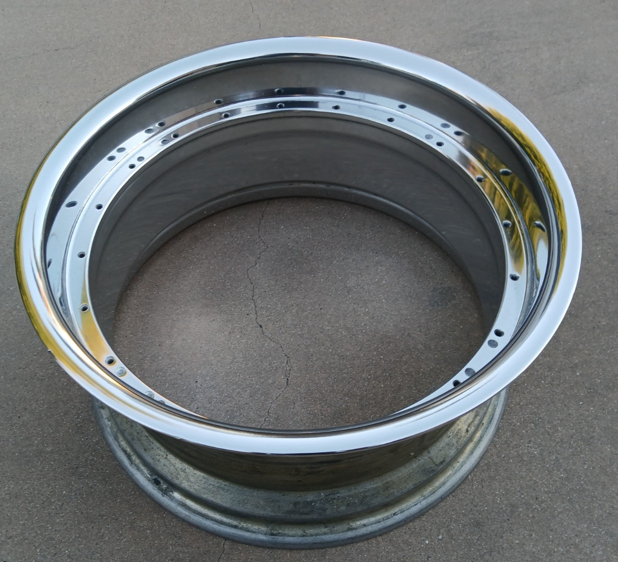 BMW E39 OEM BBS RS740 Style 42 17x8 Full Mirror Polished 2pc Wheel Rim Barrel #1