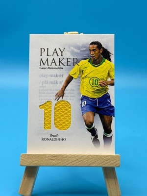 Ronaldinho | 2025 Futera Unique Play Maker Patch 1/20 Brazil AC Milan Barcelona
