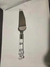 Waterford Cake & Pie Server w Crystal Handle &  Stainless Blade