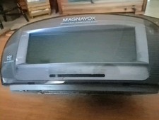 Magnavox Dual Alarm Clock Radio MCR140 Smoke Grey