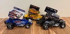 Pull Back Sprint Car set of 3 (#1 Lucus Oil, #17 McCarl, & #41 Jason Johnson)