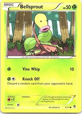 Bellsprout Furious Fists 1/111 Common Pokemon Near Mint Pokemon Card