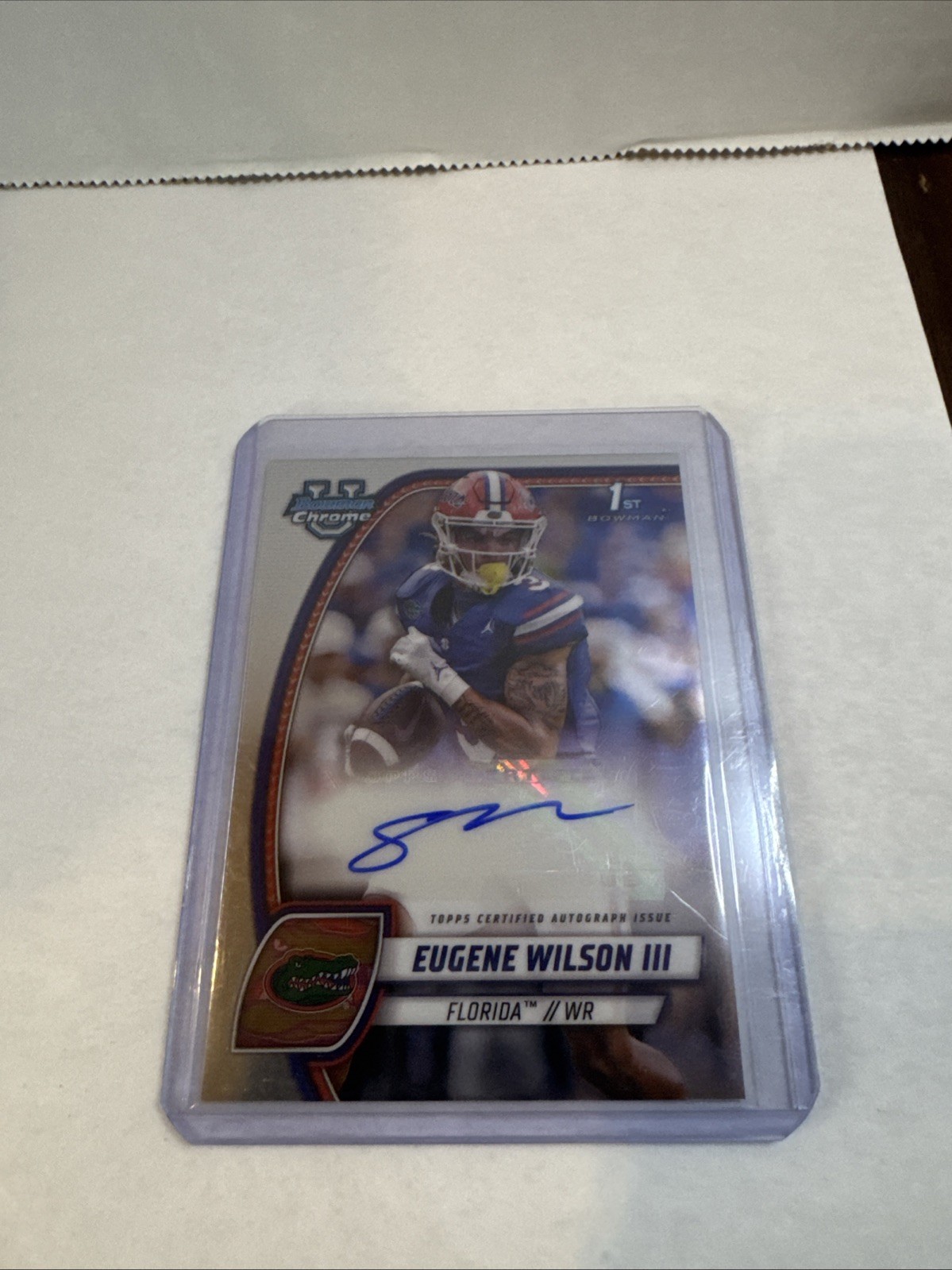 2024 Bowman University Chrome - Chrome Prospect Autographs Eugene Wilson III...