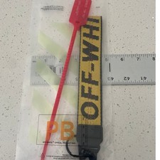 Off-White Industrial Lanyard Taxi Yellow Black New Red Zip Tie Ships Same Day