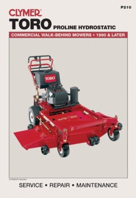 Toro WalkBehind Mower by Haynes Publishi PAPERBACK 9780872889187