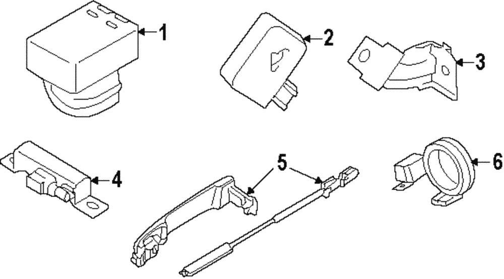 Genuine Nissan Control Module 28595-3VA2A