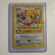 Nintendo Cleffa 20/111 Neo Genesis Holo Rare Pokemon TCG Card 2000 English