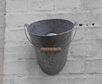 Eimer FüR Wandbefestigung Pflanztopf Blumentopf PflanzküBel Eisen Verzinkt 20 Cm