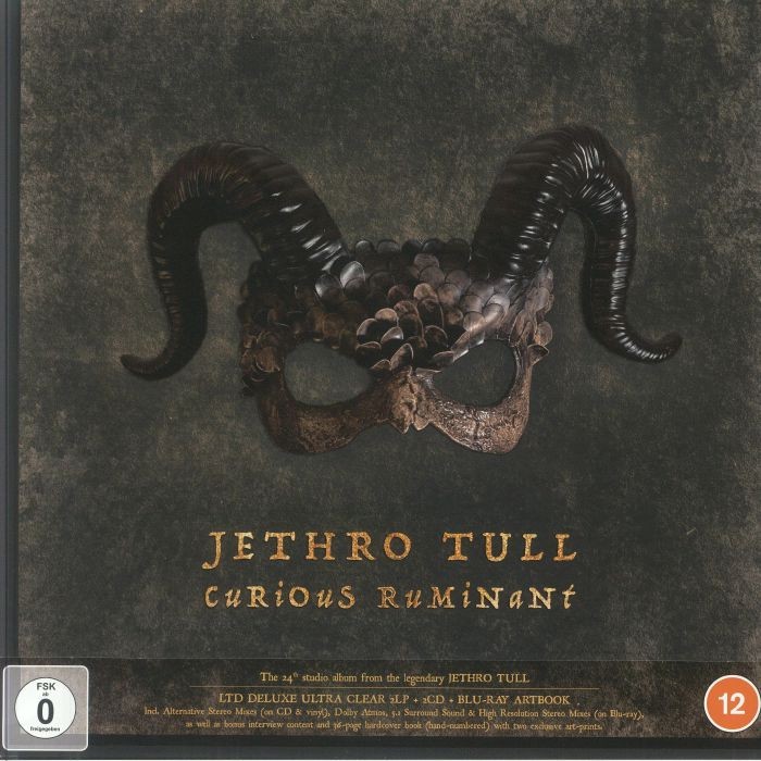 TULL, Jethro - Curious Ruminant - CLEAR VINYL 2XLP + 2XCD