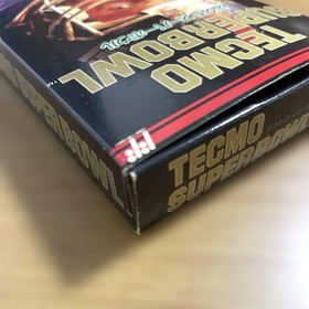 Super Bowl✨TECMO✨Famicom✨Cassette✨Out of print✨Complete product✨Rare