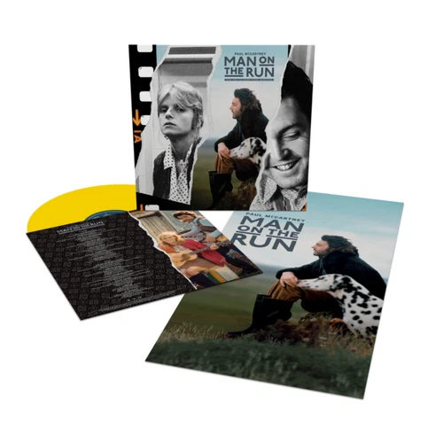 Paul McCartney "Man on the run" Sealed Yellow Vinyl very limited read ad below.