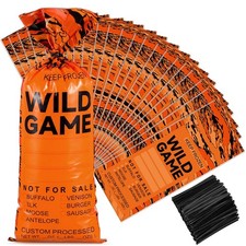 Noveread 200 Pcs Wild Game Meat Bags 1 Lb Ground Meat Bags Wild Game Freezer