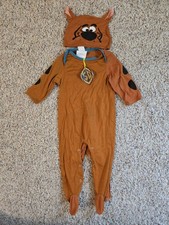 Scooby doo halloween costume with hat 9- 12 Months.